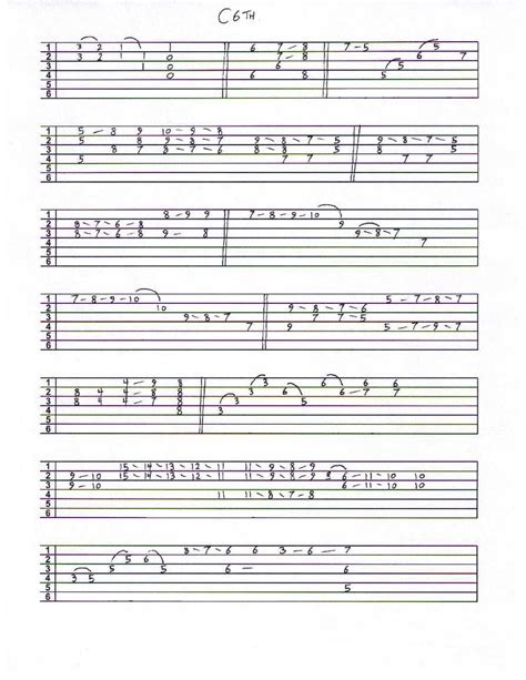 steel guitar tabs catalog